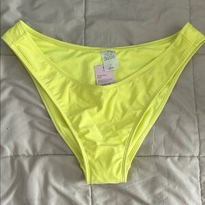 Wild Fable Women's Neon Yellow Bikini Bottom